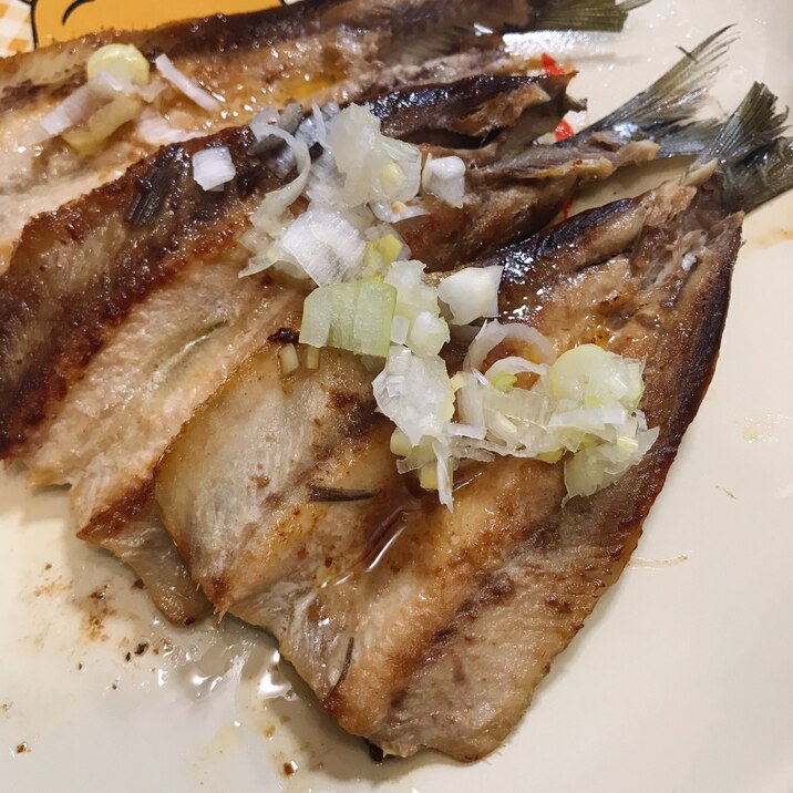 いわしの開きのねぎ塩焼き レシピ 作り方 By きの2126 楽天レシピ いわしの開きのねぎ塩焼き レシピ 作り方 By きの2126 楽天レシピ